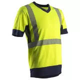 Kép 1/4 - Coverguard Hi-viz Komo póló, fényvisszaverő csíkkal, UPF 50+, sárga, L