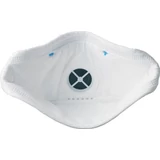 Kép 2/2 - Coverguard  paneles FFP3 NR D részecskeszűrő maszk, kilégzést segítő szeleppel, fehér, 20db