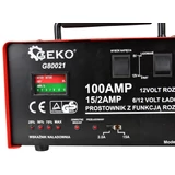Kép 5/8 - Geko akkumulátortöltő, GS/CE, 100A, 6V/12V, 20-120Ah