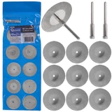 Kép 1/6 - Geko gyémánt vágótárcsa készlet, 40mm, 12 részes