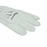 Kép 5/5 - Geko munkavédelmi kesztyű, kecskebőr, fehér, 10