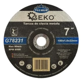 Kép 1/3 - Geko Premium vágókorong fémhez, 180x1.6mm