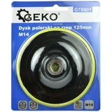 Kép 2/2 - Geko polírozó alátét, 125mm, M14