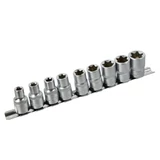Kép 1/4 - Geko E Torx dugókulcs készlet, külső, 1/2&quot;, 9db