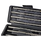 Kép 3/7 - Geko SDS-Plus kőzetfúró készlet, 5-20mm, 11db