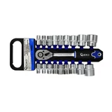 Kép 1/4 - Geko dugókulcs készlet, 1/2", 8-32mm, 19 részes