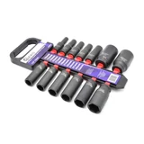 Kép 2/2 - Geko gépi dugókulcs készlet, hosszú, 1/2", 10-32mm, 13db