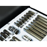 Kép 4/5 - Geko hosszított imbusz-torx készlet, 40db