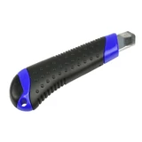 Kép 2/2 - Geko tapétavágó kés, műanyag, gumírozott, letörő penge, 18mm