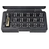 Kép 3/3 - Geko gyújtógyertya menetjavító készlet, M14x1.25mm, 16 részes