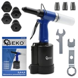 Kép 1/8 - Geko pneumatikus szegecselő, 6.3bar, 2.4-4.8mm
