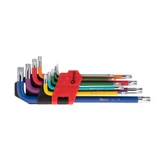 Kép 2/5 - Geko Torx kulcskészlet, színes, T10-T50, 9 részes