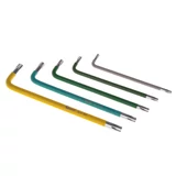 Kép 5/5 - Geko Torx kulcskészlet, színes, T10-T50, 9 részes