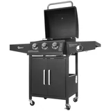 Kép 3/9 - Geko gázgrill 4 égővel, 11.6kW