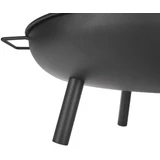 Kép 4/4 - Geko tűzrakó edény, porszórt acél, 58cm