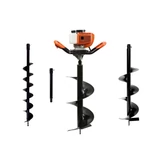 Kép 1/7 - Geko benzines talajfúró 1.4kW, adapterrel 50cm, fúrószárakkal 10/20/30cm