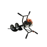 Kép 2/8 - Geko kétszemélyes benzines talajfúró 1.4kW, adapterrel 50cm, fúrószárakkal 10/20/30cm