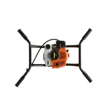 Kép 4/8 - Geko kétszemélyes benzines talajfúró 1.4kW, adapterrel 50cm, fúrószárakkal 10/20/30cm