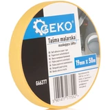 Kép 1/2 - Geko maszkolószalag, sárga, 19mmx50m