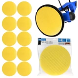 Kép 2/2 - Geko csiszolókorong falcsiszolókhoz, tépőzáras, 225mm, P240, 10db