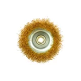Kép 3/3 - Geko sárgaréz krimpelt drótkefe 125mm, 5", M14
