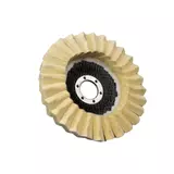 Kép 1/3 - Geko Lamellás polírozó korong filces, prémium, 125x22mm