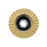 Kép 2/3 - Geko Lamellás polírozó korong filces, prémium, 125x22mm