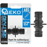 Kép 1/3 - Geko Sky Line gyorscsatlakozó toldó (nippel), 1/2"