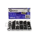 Kép 1/4 - Geko gumigyűrűs készlet, 6-24mm, 180db-os