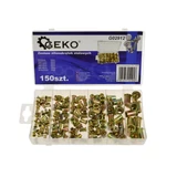 Kép 1/4 - Geko acél szegecsanya, M3-M10, 150db-os