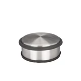Kép 1/3 - Geko Home szabadon álló ajtóütköző, nikkelezett acél, 45x104mm