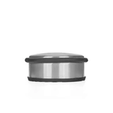 Kép 2/3 - Geko Home szabadon álló ajtóütköző, nikkelezett acél, 45x104mm