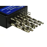 Kép 2/2 - Geko HSS spirál fúrószár készlet, 1.5-6.5mm, 13db-os