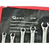 Kép 2/3 - Geko fékcsőkulcs készlet, 8-18mm, 6db