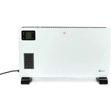 Kép 2/11 - Geko DL07D elektromos fűtőtest távirányítóval, LCD kijelző, 2.3kW