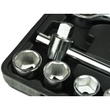 Kép 6/8 - Geko dugókulcs készlet, 3/4", 19-50mm, 21db