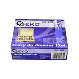 Kép 4/5 - Geko felsőmaró készlet, 8mm, 12db