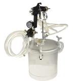 Kép 1/2 - Geko festékszóró pisztoly tartályos festékszóróhoz, 8L