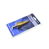 Kép 2/3 - Geko lépcsős lemezfúró, titanium, HSS, 4-32mm
