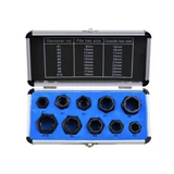 Kép 2/8 - Geko sérült csavar leszedő készlet, 9-19mm 10db