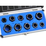Kép 3/8 - Geko sérült csavar leszedő készlet, 9-19mm 10db
