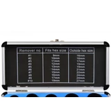 Kép 4/8 - Geko sérült csavar leszedő készlet, 9-19mm 10db