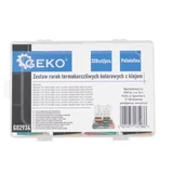 Kép 2/2 - Geko zsugorcső készlet, 1.0-14.0mm, színes, 328db-os