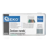 Kép 2/2 - Geko zsugorcső készlet, 8.0-12.0mm, színes, 196db-os
