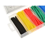 Kép 2/4 - Geko zsugorcső készlet, színes, 100db