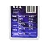 Kép 3/3 - Geko dekopír fűrészlap készlet, HSS, 10db