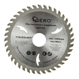 Kép 1/4 - Geko vidiás körfűrészlap fához, 40 fog, 110x22.2mm
