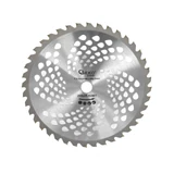 Kép 1/3 - Geko vágótárcsa fűkaszához, vídia betétes, 255x25.4mm, 40fog