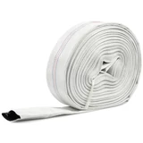 Kép 1/2 - Geko tűzoltó tömlő csatlakozók nélkül, fehér, 8bar, 2", 30m