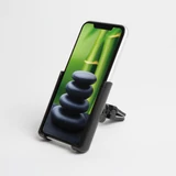 Kép 3/5 - Telefontartó, szellőzőrácsra rögzíthető, fekete